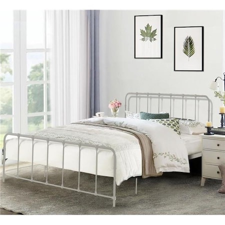 Belle Isle Furniture Belle Isle Furniture CMB22-0003 Colina Full Size Bed; Grey CMB22-0003
